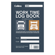 Collins Work Time Log Book A5 Size, Triplicate, Set of 50, No Carbon Required